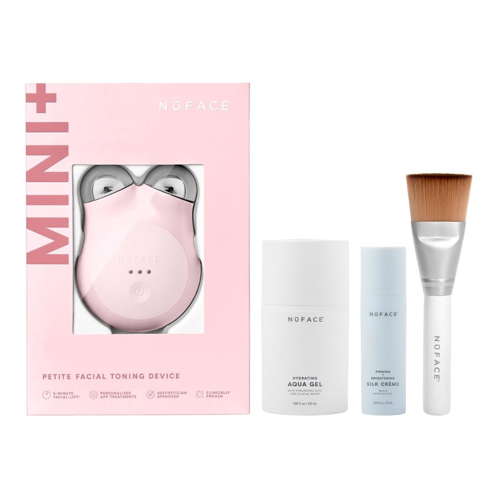 Nuface MINI+ Starter Kit - Sandy Rose - Beauty Tribe