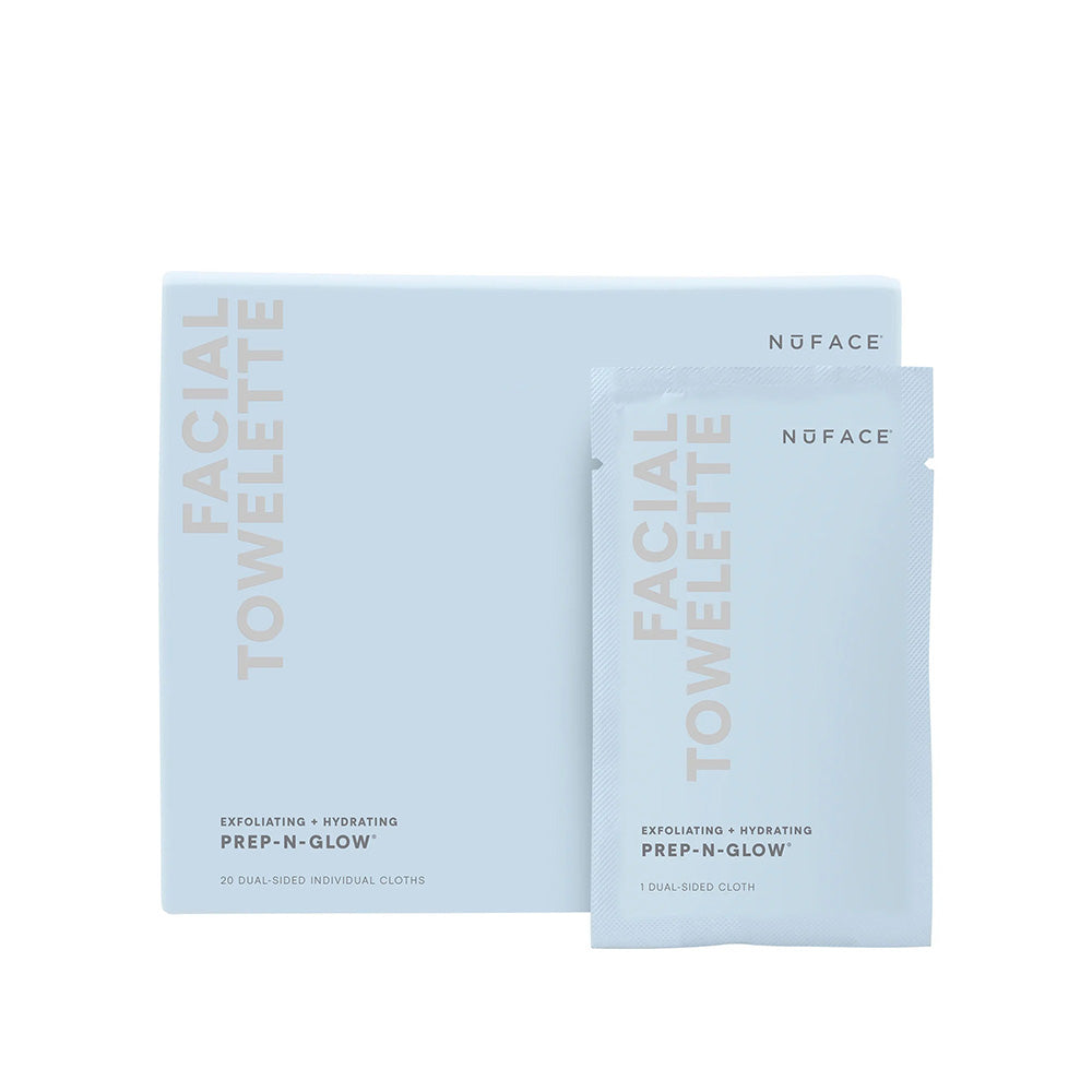 Nuface Prep-N-Glow Cleansing Cloth 20pc