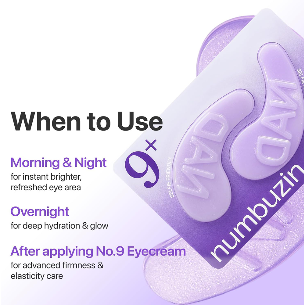 Numbuzin No.9 NAD+ Collagen Under Eye Patches (8g *5ea)