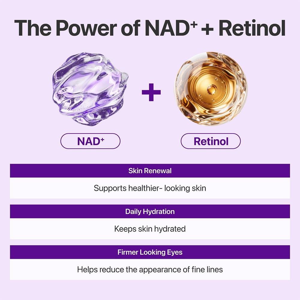 Numbuzin No.9 NAD+ Retinol Volumetox Eye Cream 10ml