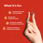 Nutrili Glow & Grow 60 Sugar Free Gummies Hair Skin Nails - Beauty Tribe