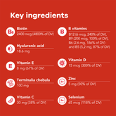 Nutrili Glow & Grow 60 Sugar Free Gummies Hair Skin Nails - Beauty Tribe