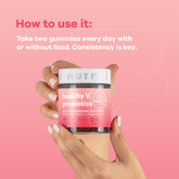 Nutrili Healthy V Probiotics 60 Sugar Free Gummies - Beauty Tribe