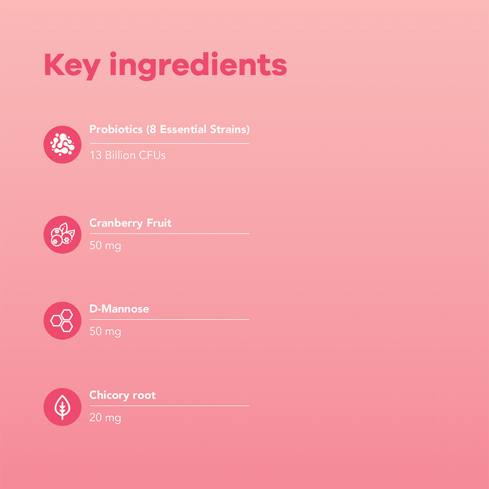 Nutrili Healthy V Probiotics 60 Sugar Free Gummies - Beauty Tribe