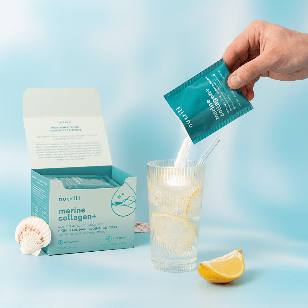 Nutrili Marine Collagen+ 15 Servings Unflavored - Beauty Tribe