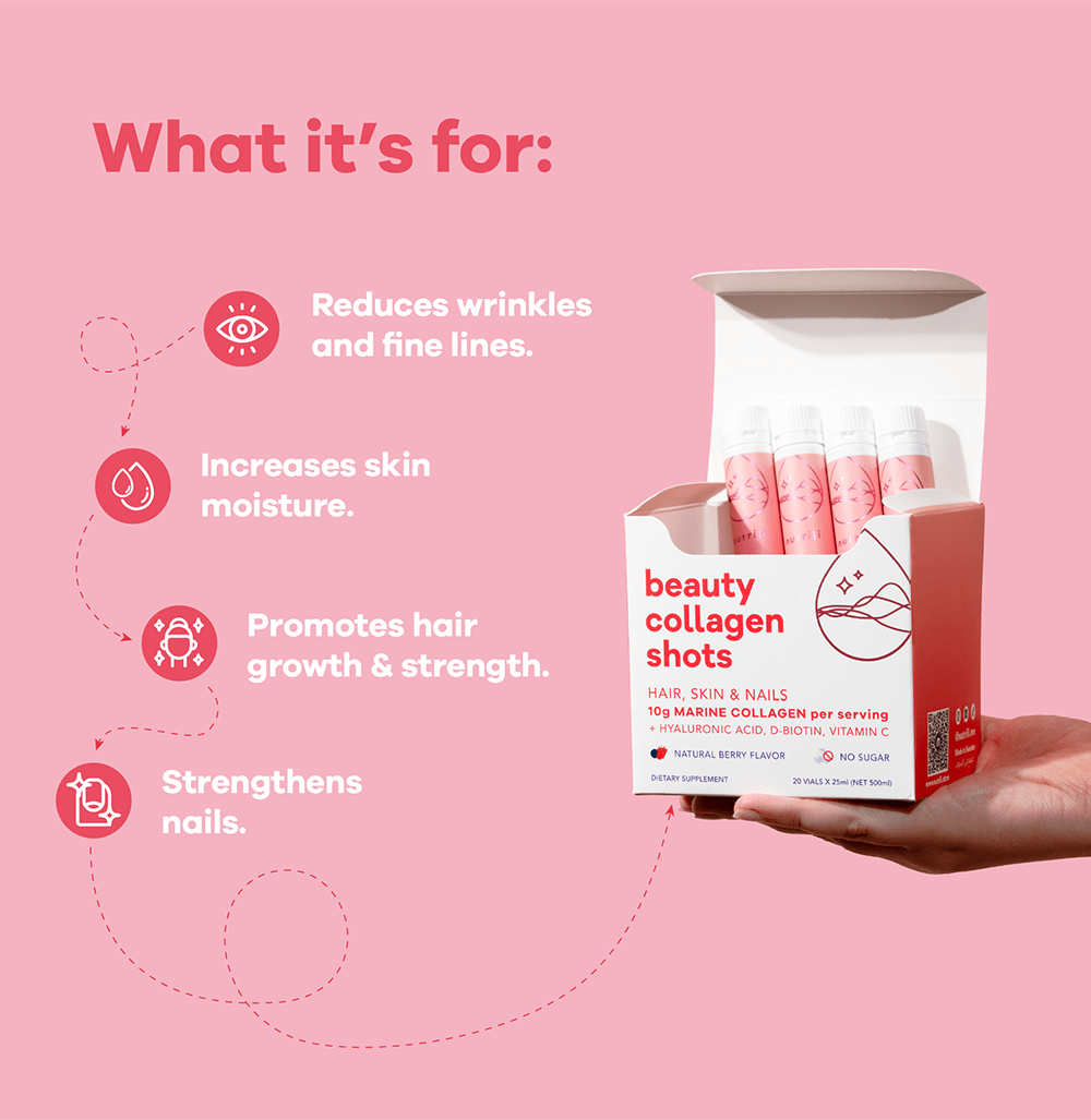 Nutrili Marine Collagen Shots 20 Drinks - Beauty Tribe