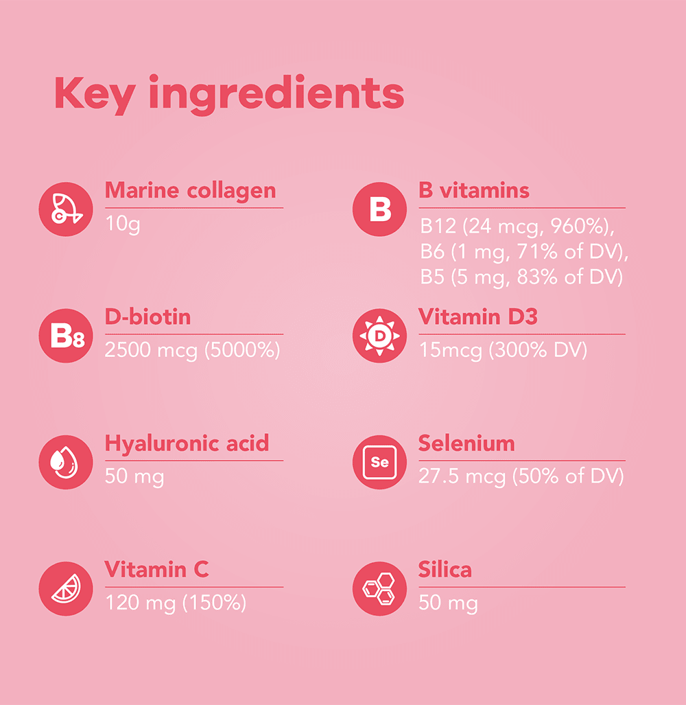 Nutrili Marine Collagen Shots 20 Drinks - Beauty Tribe