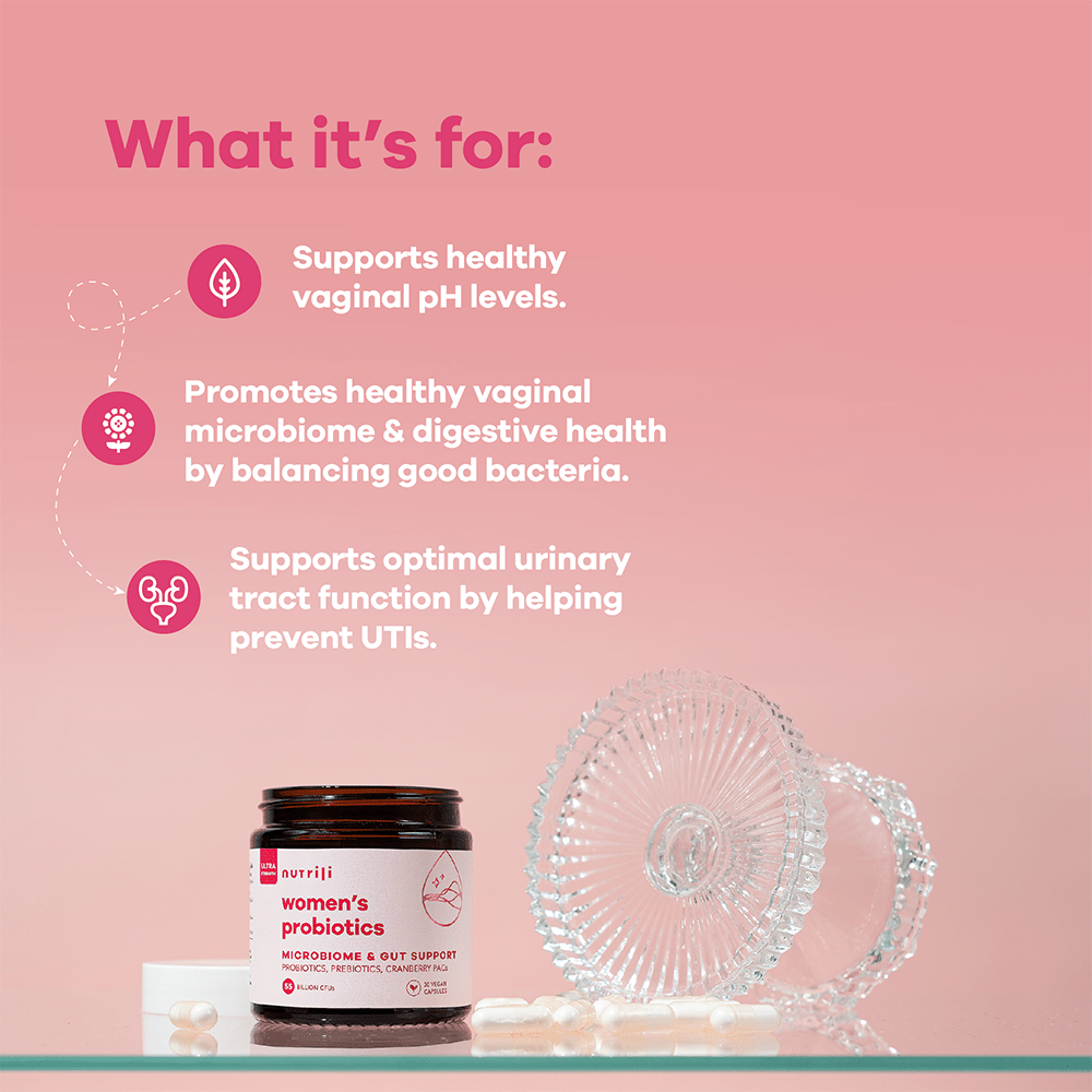 Nutrili Women Probiotics 30 capsules - Beauty Tribe