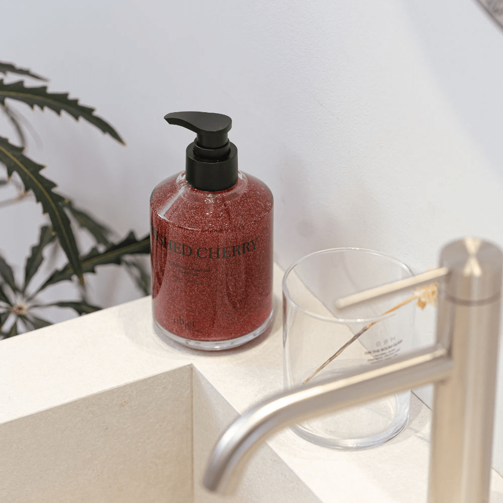 Objet by Kundal Exfoliating Hand Wash Crushed Cherry 300ml - Beauty Tribe