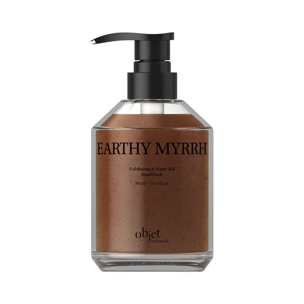 Objet by Kundal Exfoliating Hand Wash Earthy Myrrh 300ml - Beauty Tribe