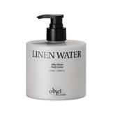 Objet by Kundal Linen Water Silky Body Lotion 450ml - Beauty Tribe