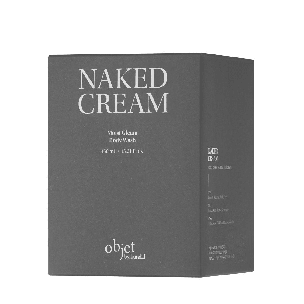 Objet by Kundal Naked Cream Moist Body Wash 450ml - Beauty Tribe