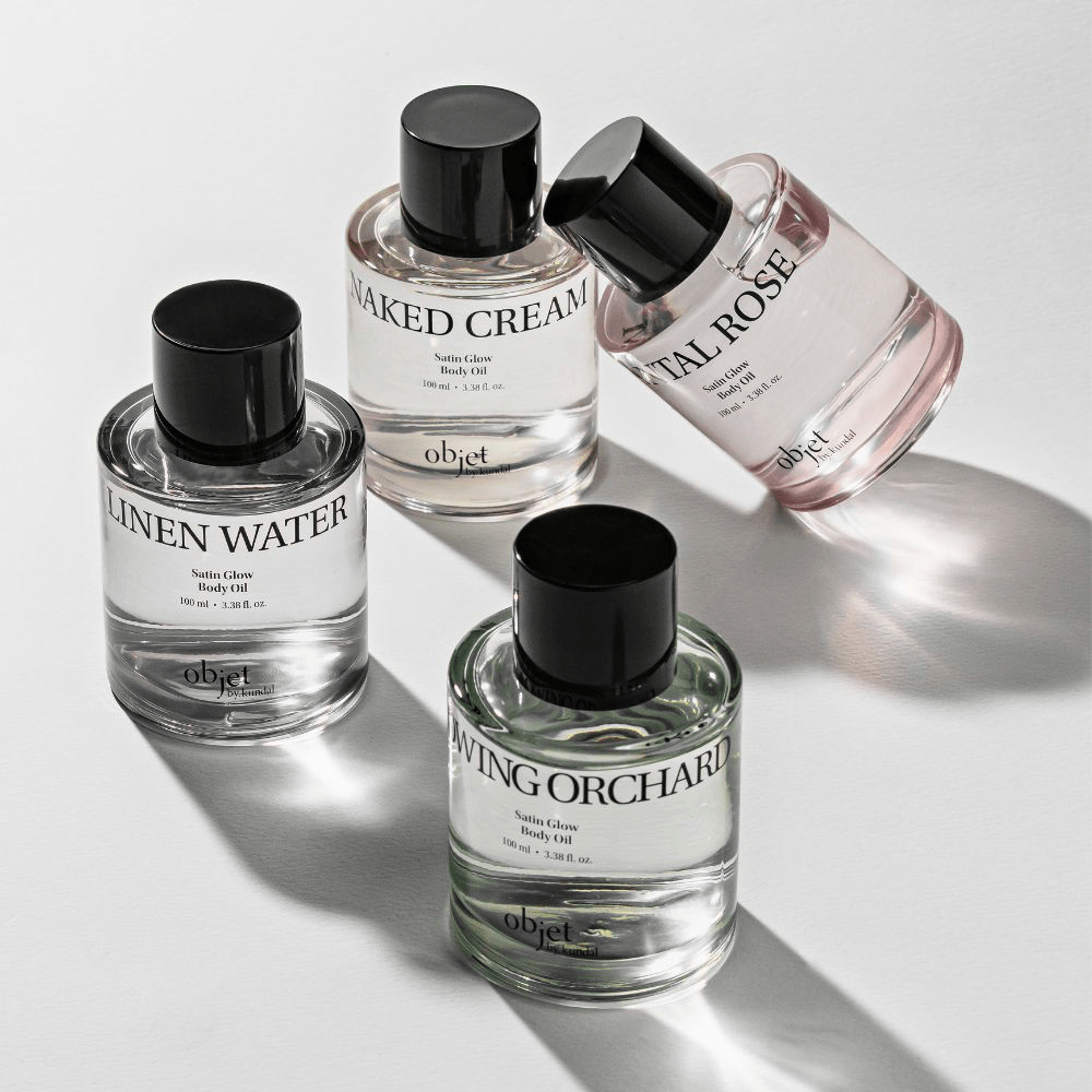 Objet by Kundal Satin Glow Body Oil Glowing Orchard 100ml - Beauty Tribe