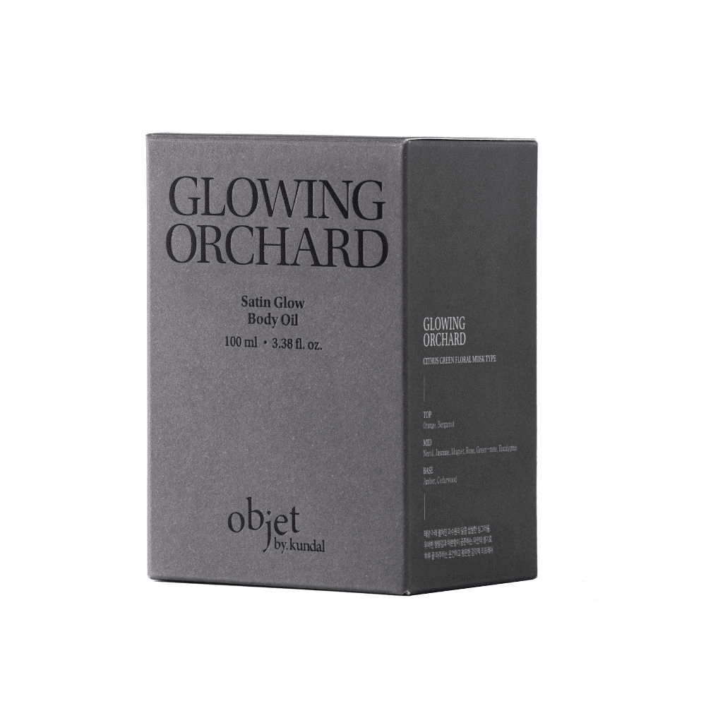 Objet by Kundal Satin Glow Body Oil Glowing Orchard 100ml - Beauty Tribe