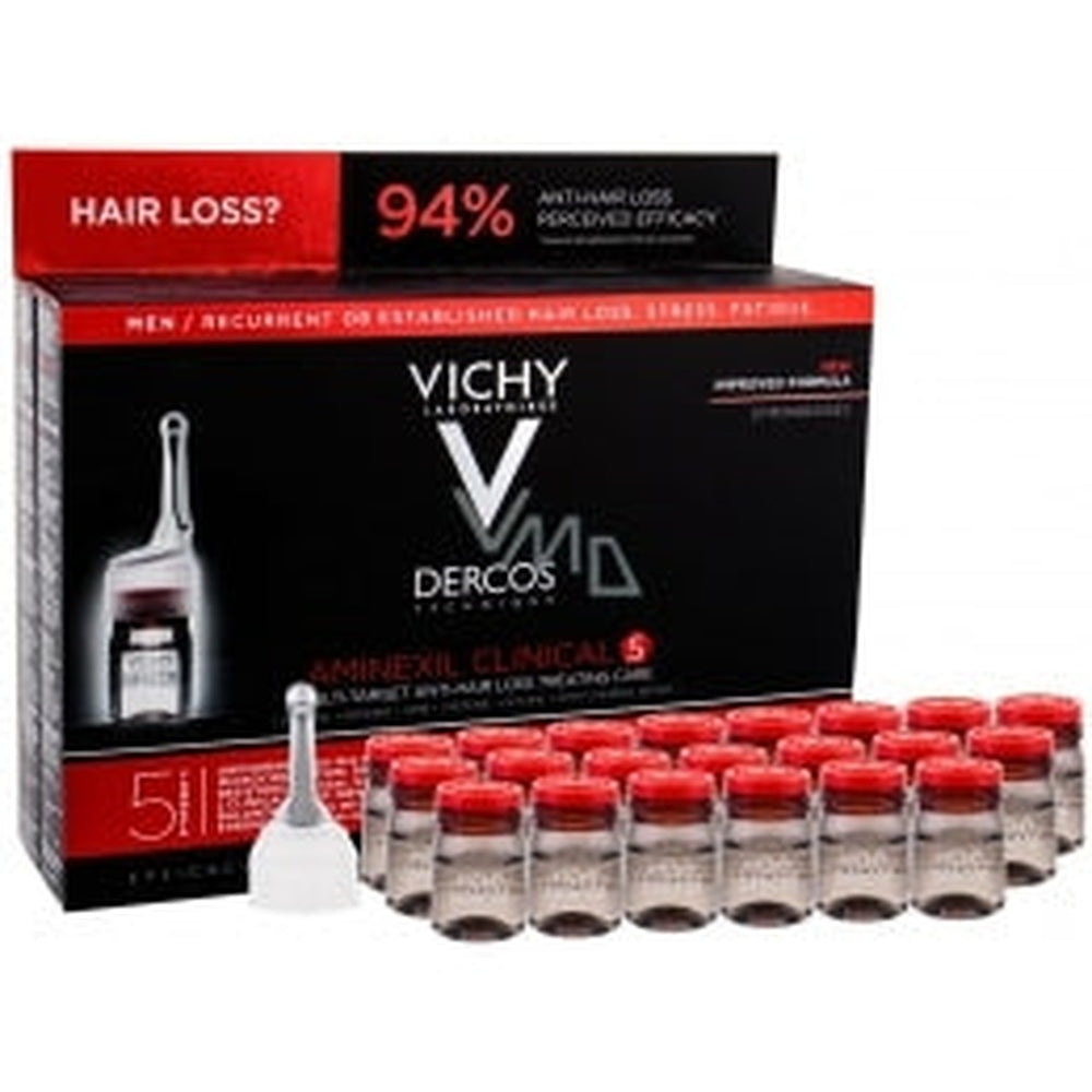 Vichy Dercos Aminexil Clinical 5 Men Amp 21X6 ML