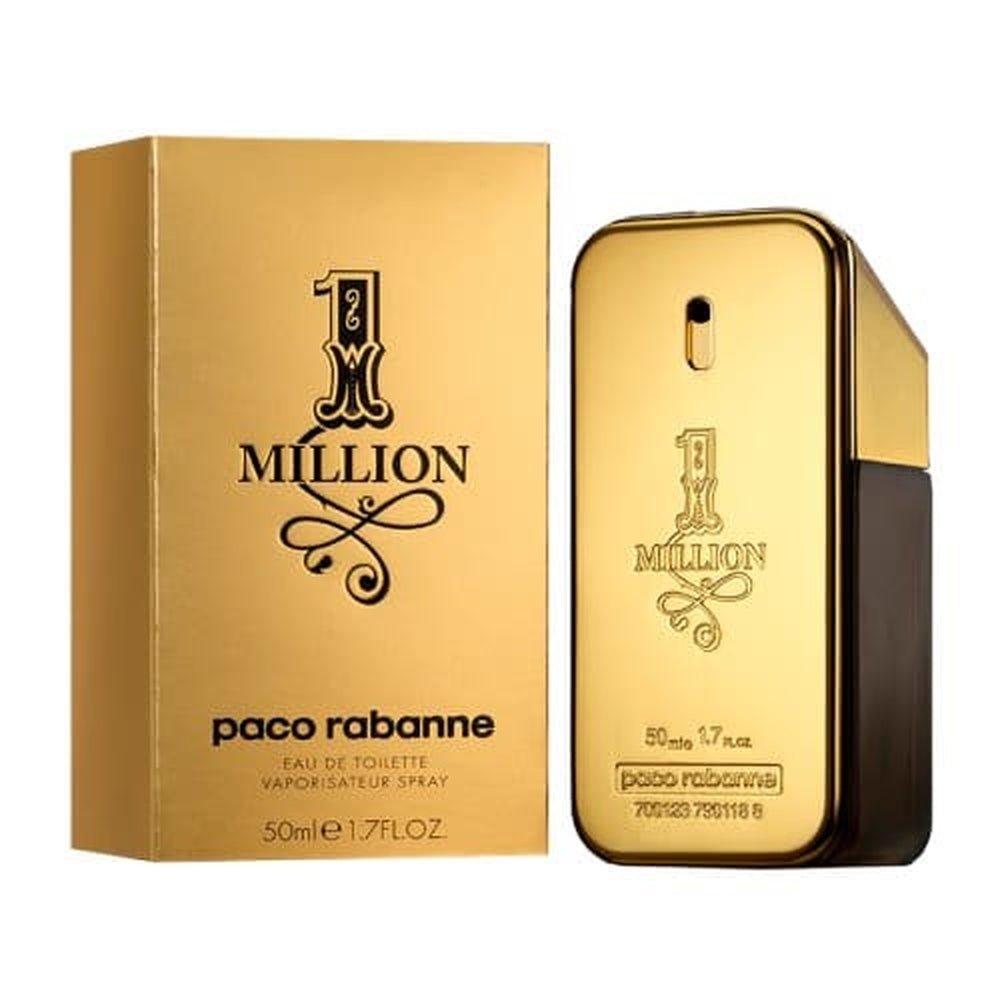 Paco Rabanne 1 Million Eau de Toilette For Men 50ml - Beauty Tribe