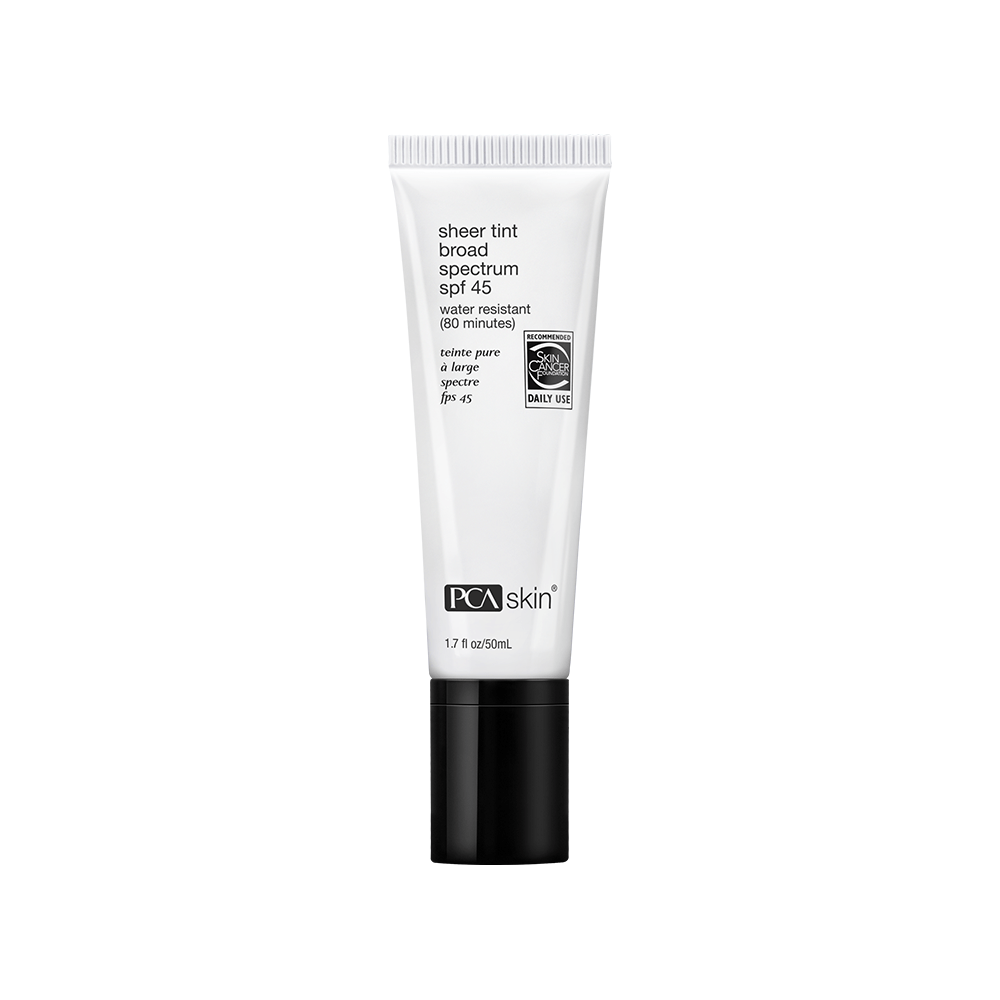 PCA Sheer Tint Broad Spectrum SPF 45 50ml - Beauty Tribe