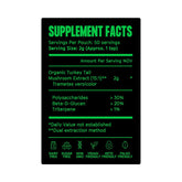 Pure Filth Turkey Tail Mushroom Extract Powder 100g (50 Servings) - Beauty Tribe