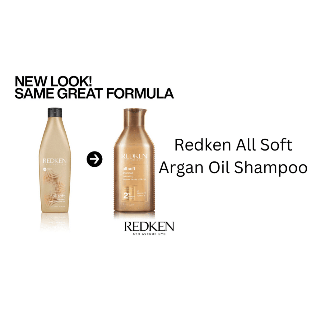 Redken All Soft Argan Oil Shampoo 300ml - Beauty Tribe