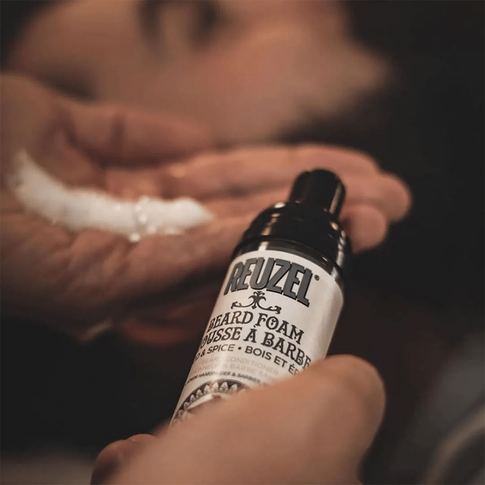 Reuzel Wood &amp; Spice Beard Foam 70ml - Beauty Tribe