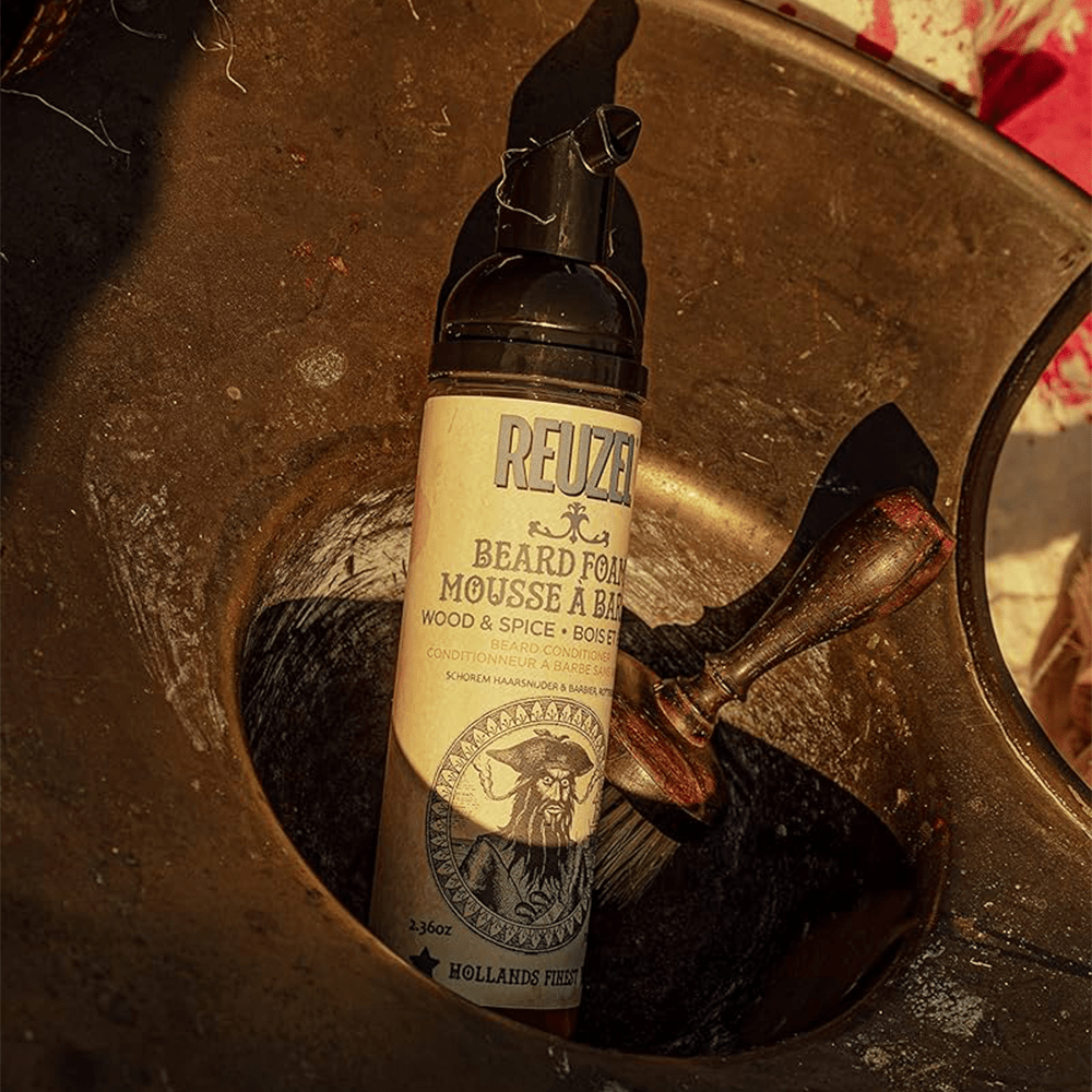 Reuzel Wood &amp; Spice Beard Foam 70ml - Beauty Tribe