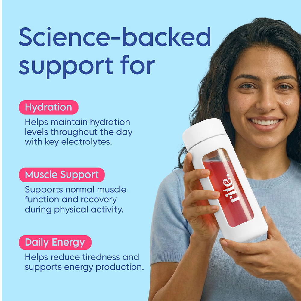 Rite Hydrate Electrolytes Red Berries - 15 sticks