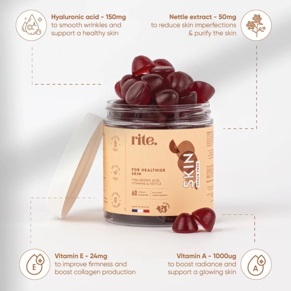 Rite Skin Vegan Gummies - Beauty Tribe