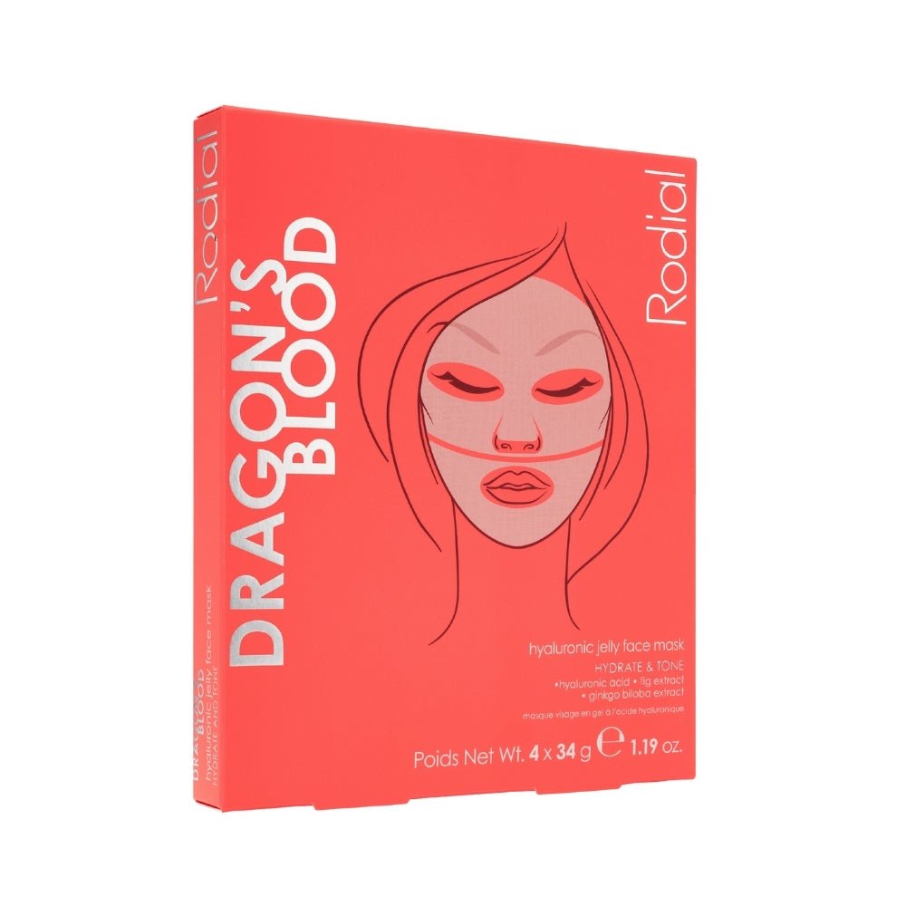 Rodial Dragons Blood Hyaluronic Jelly Mask x4 - Beauty Tribe