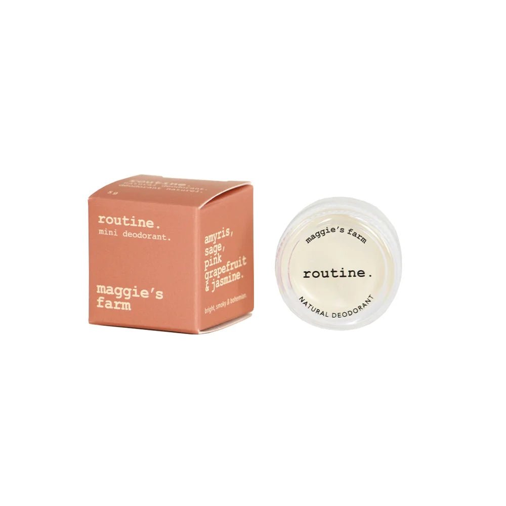 Routine mini size cream deodorant Maggies Farm 5g - Beauty Tribe