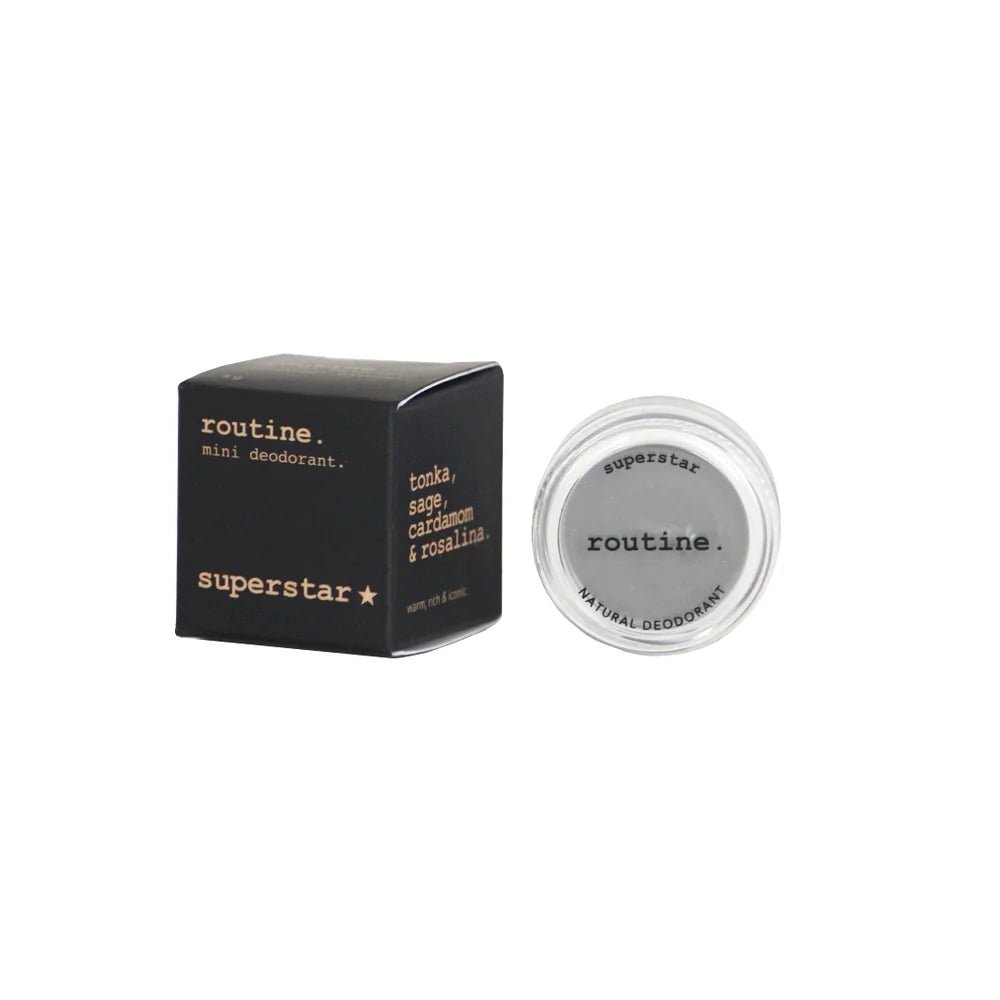 Routine mini size cream deodorant Super Star 5g - Beauty Tribe
