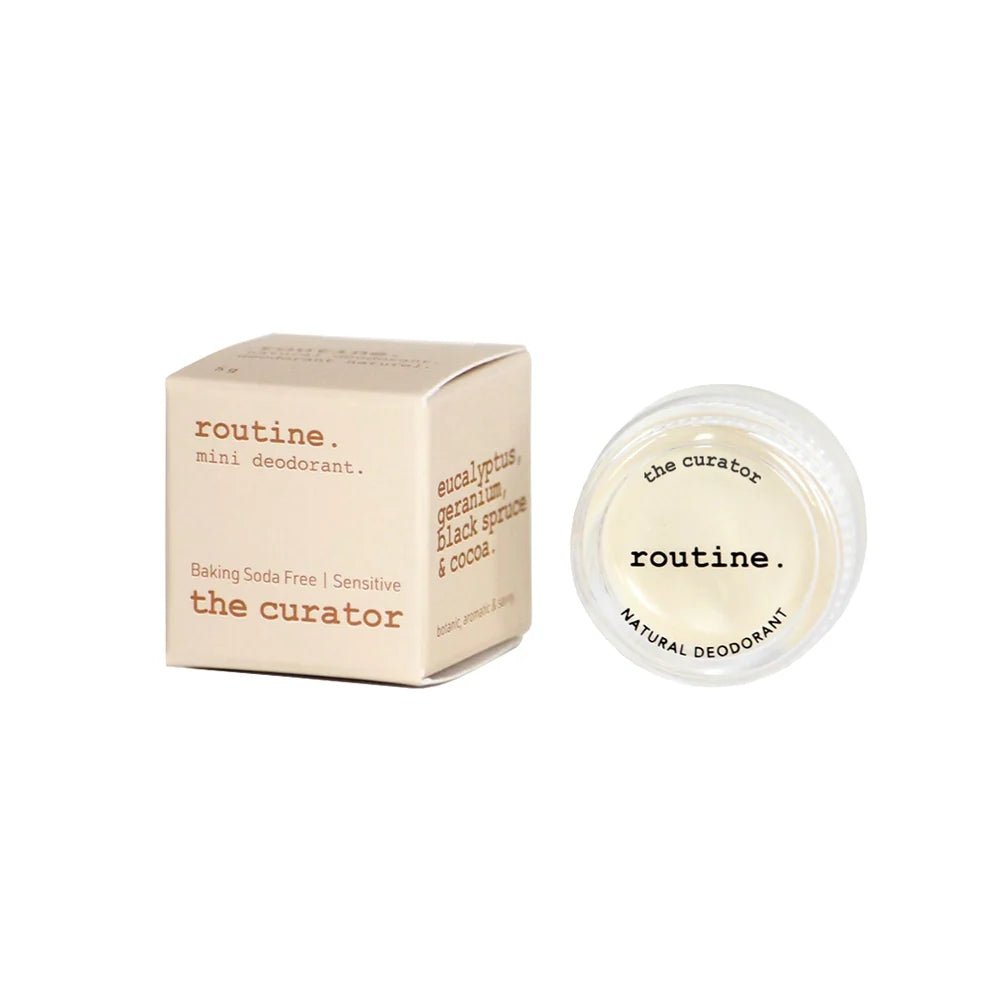 Routine mini size cream deodorant The Curator 5g - Beauty Tribe