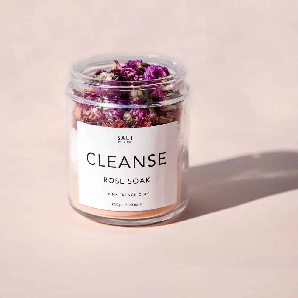 Salt by Hendrix Cleanse Rose - Rose + Pink Clay - Beauty Tribe