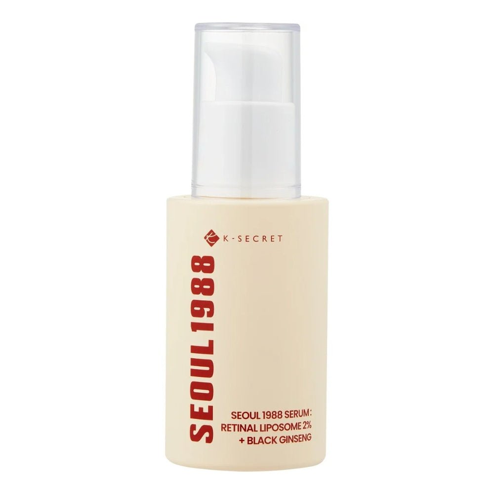 SEOUL 1988 Serum - Retinal Liposome 2% + Black Ginseng 30ml - Beauty Tribe