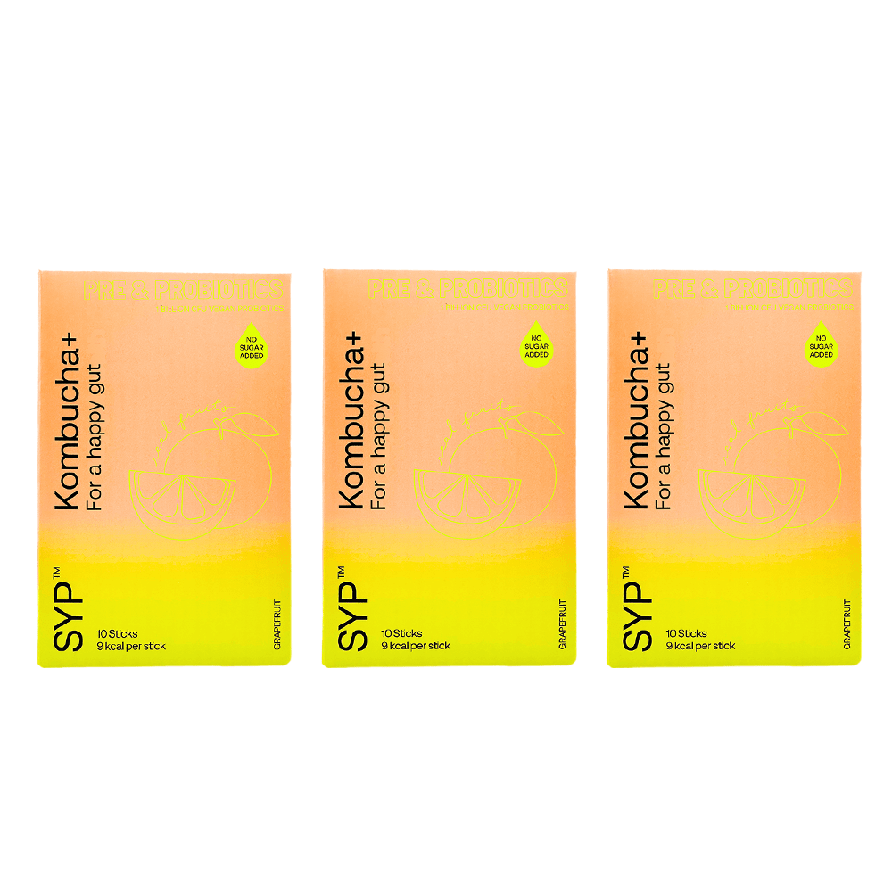 Shake Your Plants Kombucha+ Grapefruit 3 Pack Set - Beauty Tribe