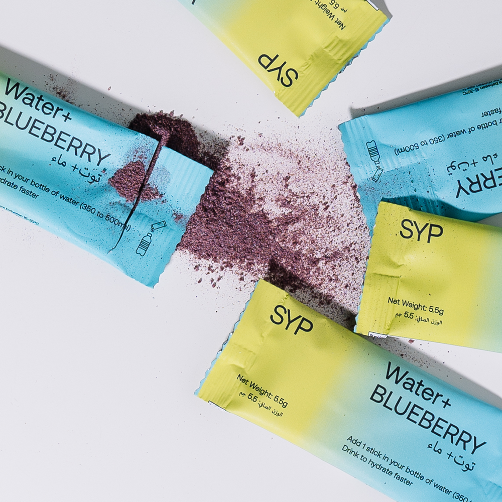 Shake Your Plants Water+ blueberries