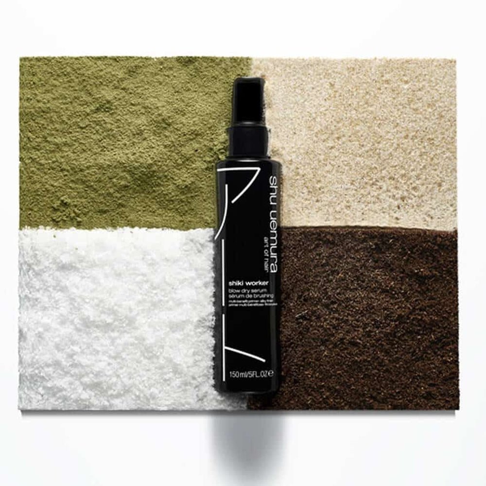 Shu Uemura Shiki Worker Blow Dry Serum – Haar-Primer Mit Hitzeschutz, 150 Ml, Für Alle Haartypen