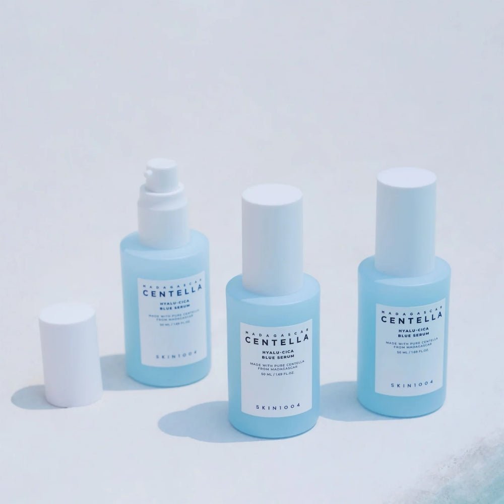Skin1004 Madagascar Centella Hyalu - Cica Blue Serum 50ml - Beauty Tribe