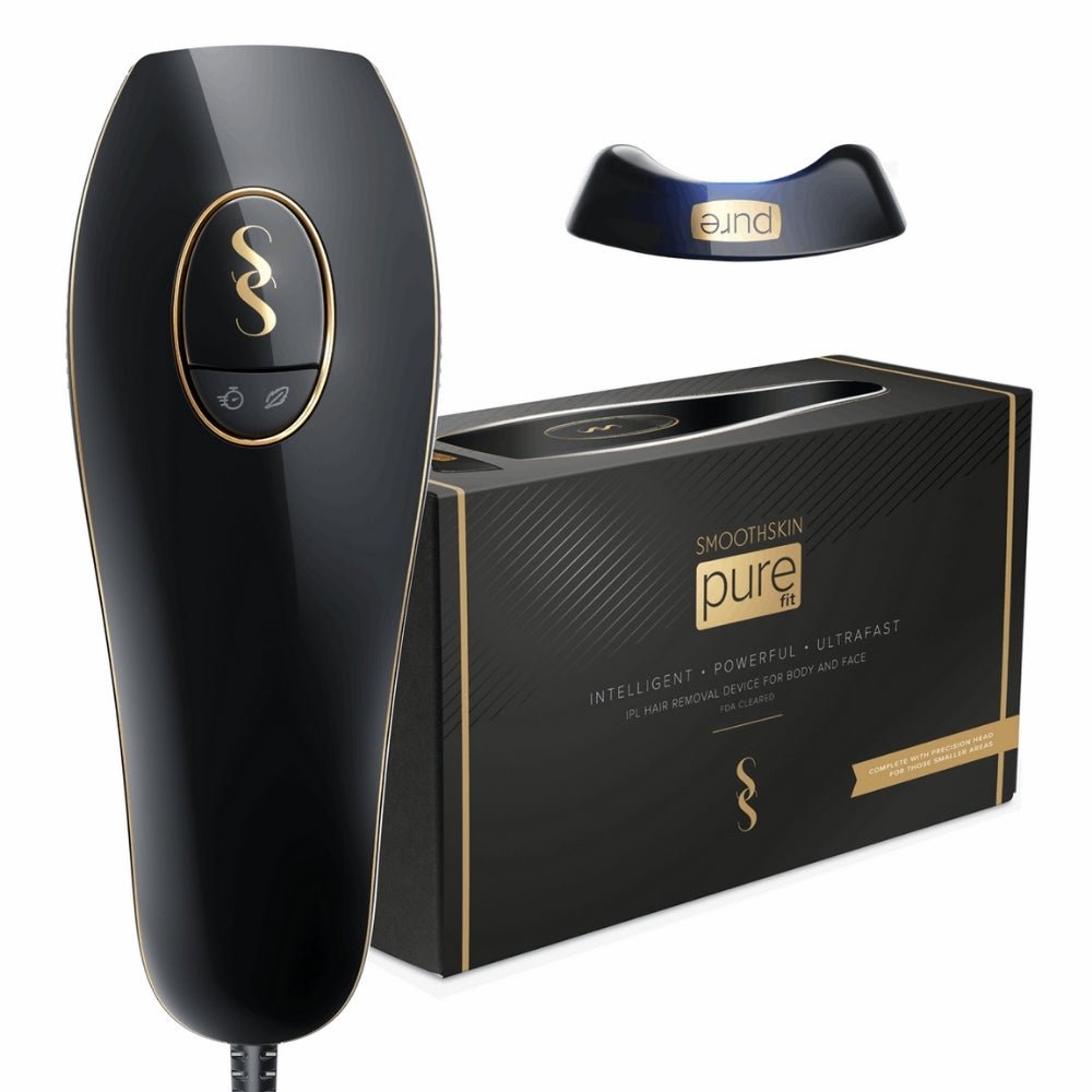 SmoothSkin Pure Fit - IPL Hair Removal Device - Black - Beauty Tribe