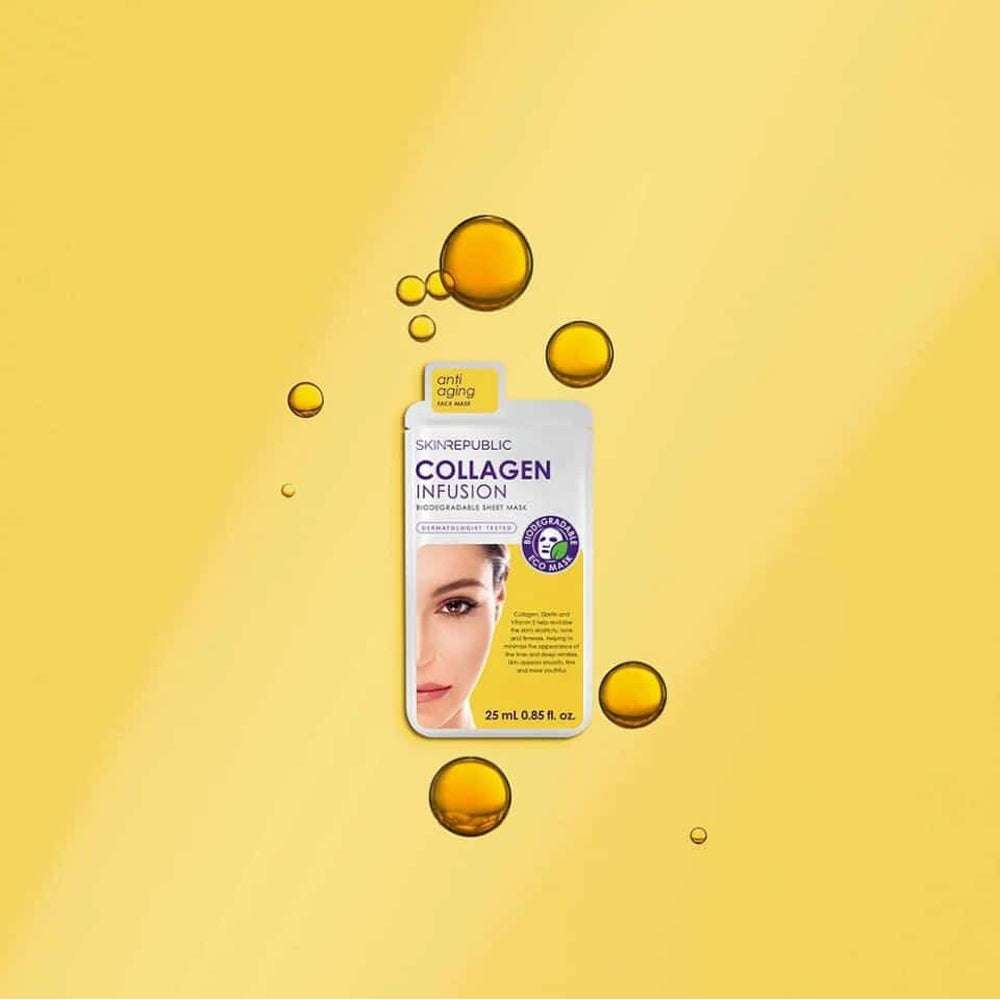 Skin Republic Collagen Serum Face Mask Sheet