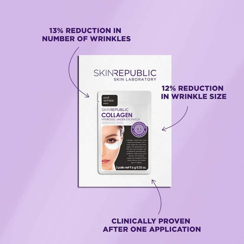 Skin Republic Collagen Under Eye Patch 3 pairs