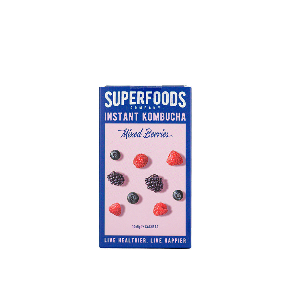 Super Foods Instant kombucha Box Mixed Berries 50g (10 x 5g)