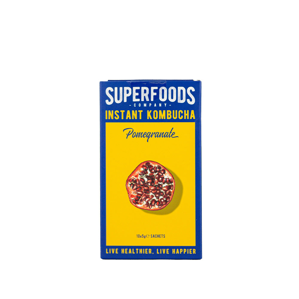 Super Foods Instant kombucha Box Pomegranate 50g (10 x 5g)