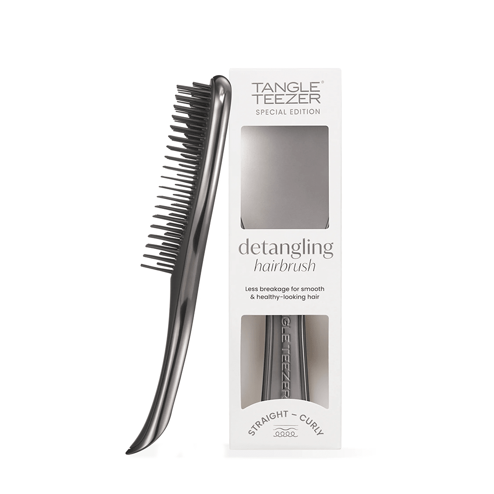 Tangle Teezer The Ultimate Detangler Regular - Chrome Midnight Silver - Beauty Tribe