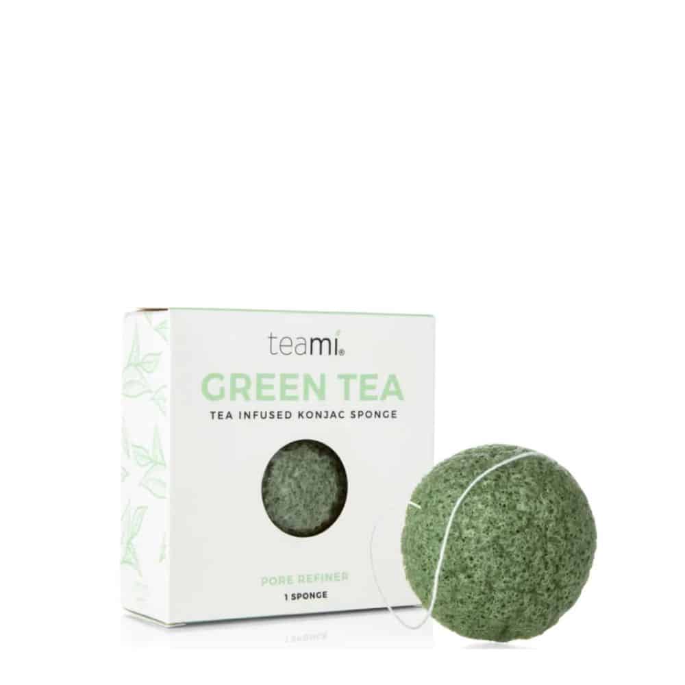 Teami Green Tea Infused Konjac Sponge - Beauty Tribe