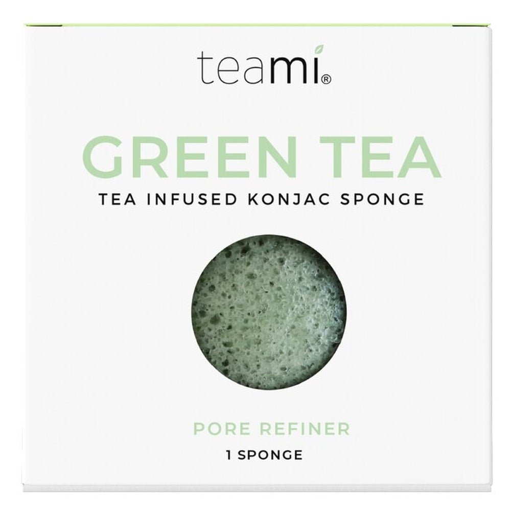 Teami Green Tea Infused Konjac Sponge - Beauty Tribe