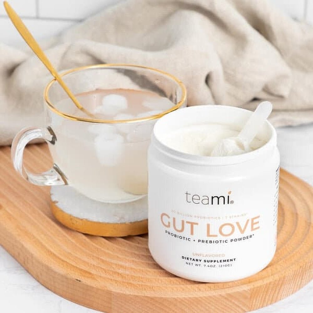 Teami Gut Love Probiotic + Prebiotic Powder (Unflavored) - Beauty Tribe