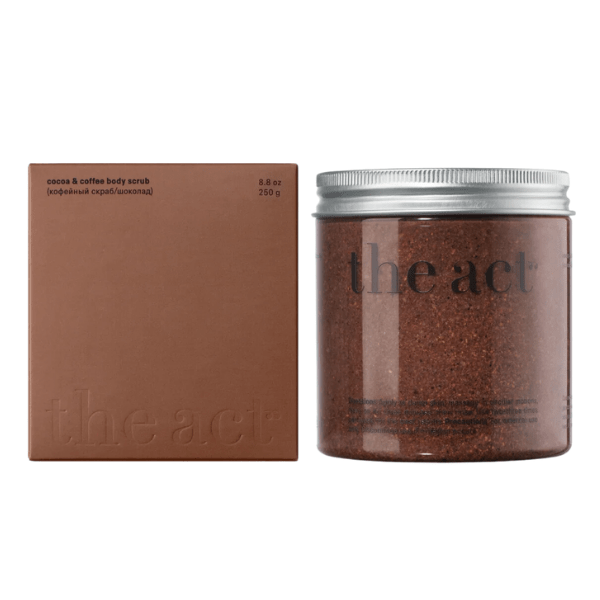 The Act Cocoa &amp; Coffee Body Scrub 300ml - Beauty Tribe