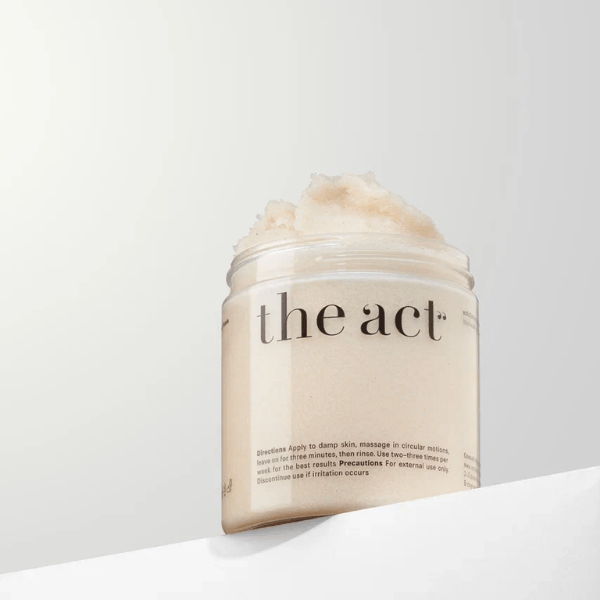 The Act Exfoliating Sea Salt &amp; Coconut Body Balm 300ml - Beauty Tribe