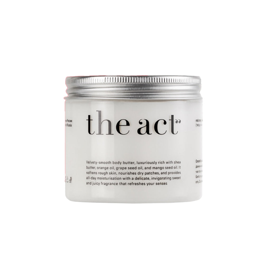 The Act Red Orange  Body Butter 250ml