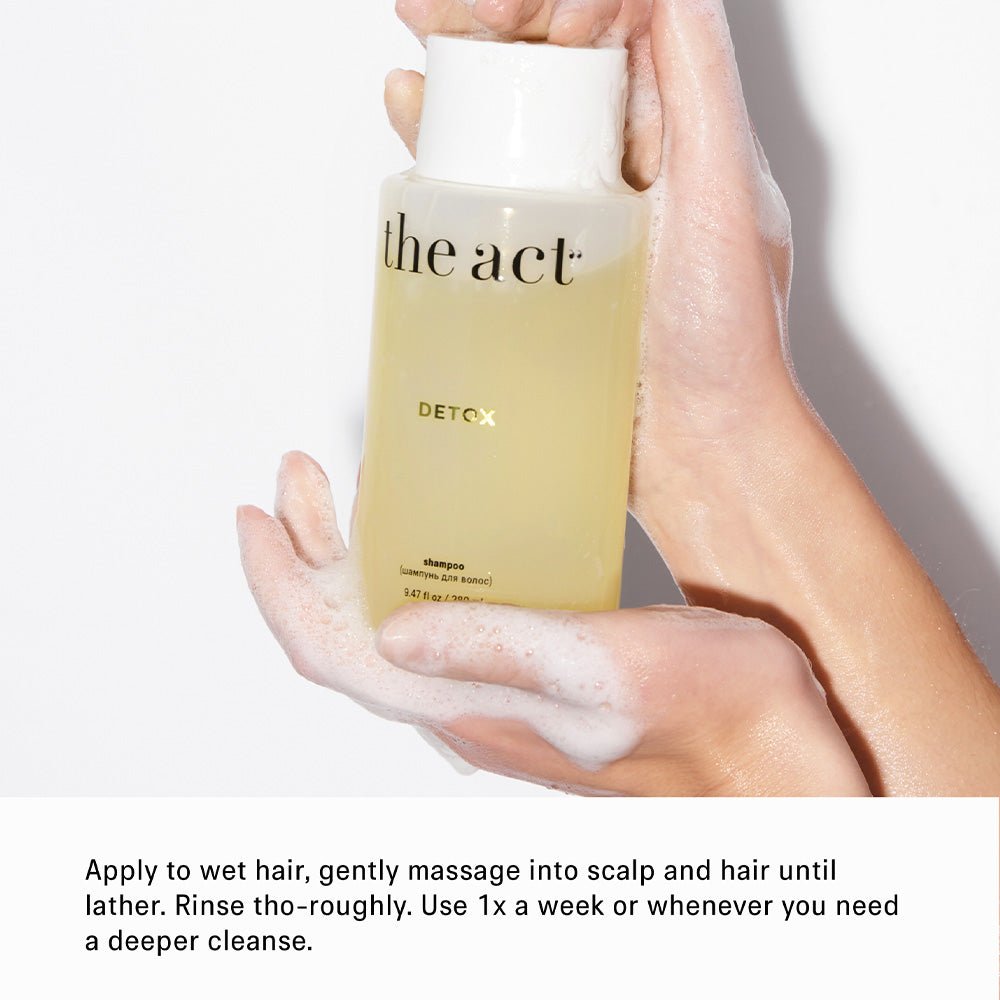 The Act Shampoo Detox 280ml - Beauty Tribe